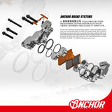 ANCHOR ANC-44 CNC P4 Front Brake Caliper For ZUMA / CYGNUS GRYPHUS