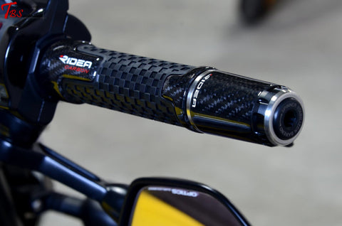 Ridea Spinner Bar End For Maxsym Tl Heavy Barend 300G / Carbon Fiber Carbon Maxsym