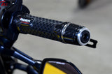 Ridea Spinner Bar End For Maxsym Tl Standard Barend 200G / Carbon Fiber Carbon Maxsym