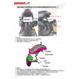 KOSO Tomahawk Rear Wheel Mud Guard