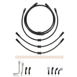 NCY Elite Metal Brake Hose Full Set