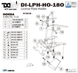 DIMOTIV Short License Plate Holder XADV 750