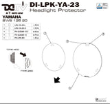 DIMOTIV Bws / Zuma Headlight Protection Cover