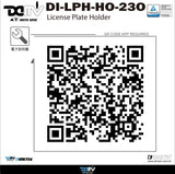 DIMOTIV Short License Plate Holder HONDA FORZA 750