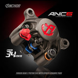 ANCHOR ANC-6 Forged 84mm Double Piston Rear Brake Caliper