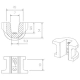 TechPulley SP13 Slide Piece