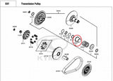 KYMCO Original Parts Transmission Pulley Parts-B AK