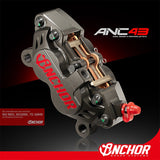 ANCHOR ANC-43 CNC P4 Rear Brake Caliper For SMAX Majesty S Force