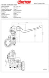ANCHOR ANB-1 Master Cylinder (Right side only /19mm)