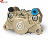 Brembo Casting 84Mm Rear Brake Caliper Gold / Sliver Universal Parts