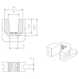 TechPulley SP08 Slide Piece