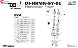 Dimotiv Drg Aluminum Handle Tube Holder Base
