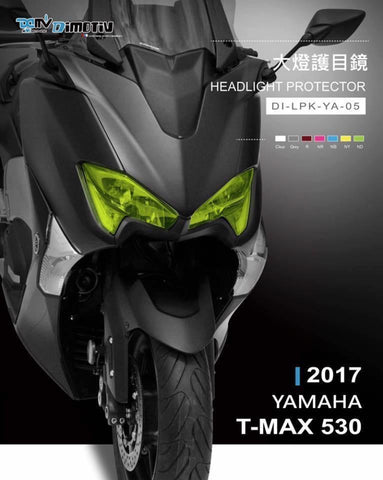 Dimotiv Tmax 530 Headlight Protector Cover (2017~2020) Fluorescent Green Tmax