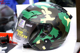 Lubro Air Tech Vento Camo Jet Helmet 54-55Cm Xs / Jungle Camouflage Universal Parts