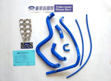 Professional Reinforced 7P Silicon Water Hose For Drg Bt 158 Blue