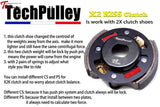 Techpulley X2 Kiss High Occlusal Clutch Universal Parts