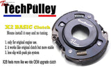 Techpulley X2 Kiss High Occlusal Clutch Universal Parts