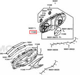 KYMCO Original Parts Crank Case Cover Xciting 400I
