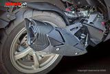 KOSO Exhaust Side Cover / Tail Cover SYM DRG 158
