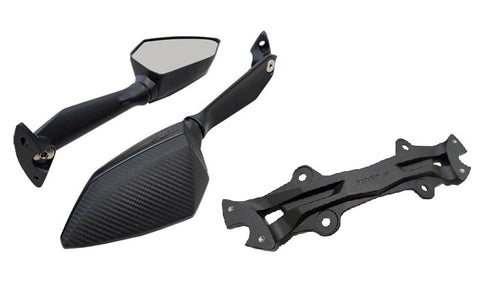 KOSO X-FORCE Forward-Mounted Sport Mirrors