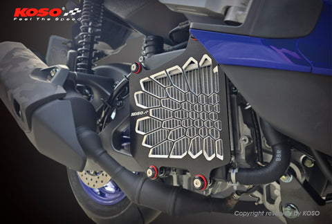 KOSO Falcon Metallic Honeycomb Radiator Guard for Yamaha B8R