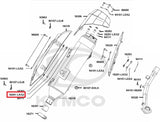 KYMCO Original Parts Exhaust Muffler Cover Xciting S400