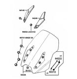 KYMCO Original Parts Wind Screen Assy AK Premium 550