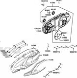 KYMCO Original Parts Crank Case Cover Xciting S400 / 400VS