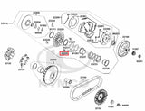 KYMCO Original Parts Drive Pulley Xciting 400I
