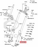 KYMCO Original Parts Front Fork Assy Xciting 400I