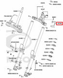KYMCO Original Parts Front Fork Assy Xciting 400I