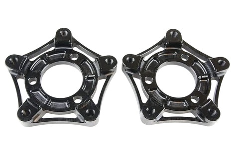 JZ BIKES CNC Aluminum Disc Rotor Adapter Set