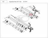 KYMCO Original Separated Parts Of AK Fork