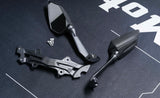KOSO X-FORCE Forward-Mounted Sport Mirrors