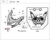 KYMCO Original Parts Headlight AK550