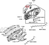 KYMCO Original Parts Crank Case Cover Xciting 400I