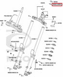 KYMCO Original Parts Front Fork Assy Xciting 400I
