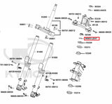 KYMCO Original Parts Front Fork Assy Xciting 400I