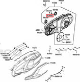 KYMCO Original Parts Crank Case Cover Xciting S400 / 400VS