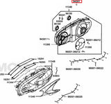 KYMCO Original Parts Crank Case Cover Xciting 400I