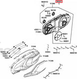 KYMCO Original Parts Crank Case Cover Xciting S400 / 400VS