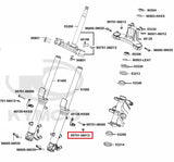 KYMCO Original Parts Front Fork Assy Xciting 400I