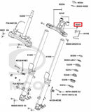 KYMCO Original Parts Front Fork Assy Xciting 400I