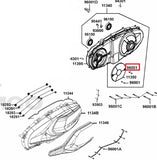 KYMCO Original Parts Crank Case Cover Xciting S400 / 400VS