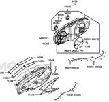 KYMCO Original Parts Crank Case Cover Xciting 400I