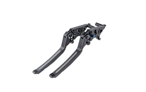 12055 - Pair Levers Brake Adjustable Gold Yamaha 530 Tmax T-Max 12055 - Pair Levers Brake Adjustable Gold Yamaha 530 Tmax T-Max