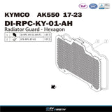 DIMOTIV Hexa Honeycomb Aluminum Radiator Guard