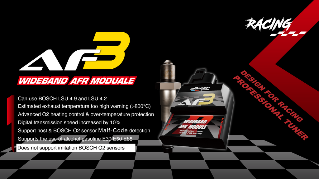 aRacer AF3 Professional Wideband AFR Module – TBSS Taiwan