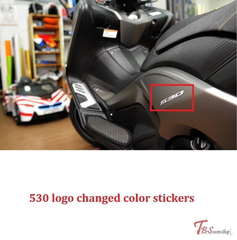 530 Logo Changed Color Stickers Tmax