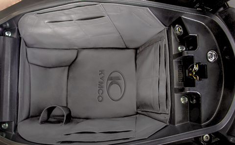 KYMCO Original Parts KRV Integrated Compartment Cushion Storage Bag